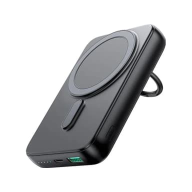 Joyroom JR-W050 20W Magnetic Wireless Power Bank with Ring Holder - 10000mAh Joyroom JR-W050 20W Magnetic Wireless Power Bank with Ring Holder - 10000mAh
